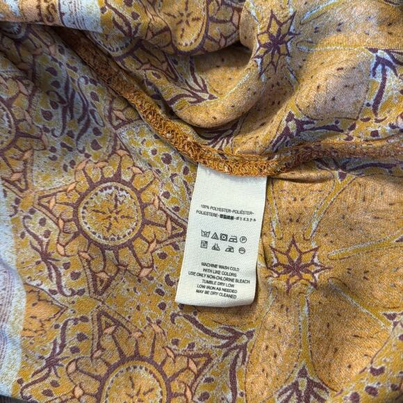 Free people little runway peasant blouse size S - Picture 6 of 7